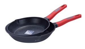 Zestaw patelni komplet 24 / 28cm 2-ele indukcja gaz OSCAR COOK A505