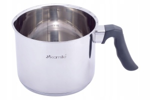 Garnek rondel do gotowania kaszy mleka 1.5L indukcja na gaz KAMILLE KM-5843
