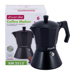 Kawiarka kafeterka włoska zaparzacz do kawy marmurek 300ml KAMILLE KM-2512MR