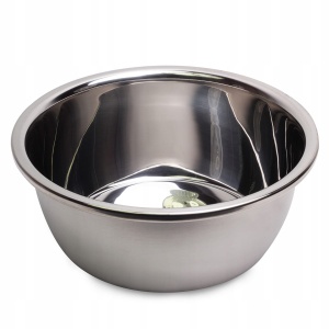 Miska kuchenna głęboka ze stali nierdzewnej 28cm stalowa KAMILLE KM-4377