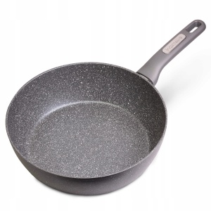 Patelnia głęboka wok granitowa 28cm indukcja KAMILLE KM-4295GR