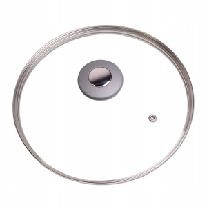 Pokrywka pokrywa szklana uniwersalna 22cm KAMILLE KM-0823GR