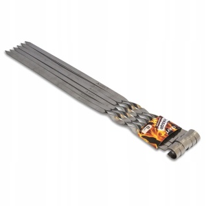 Szpady szpikulce do szaszłyków mięsa 45cm 6 sztuk SKAUT SK-731