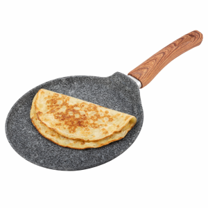 Patelnia do smażenia naleśników naleśnikowa granitowa 24cm indukcja KAMILLE KM-4171