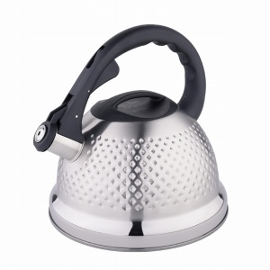 Czajnik z gwizdkiem na gaz indukcja 2.7L srebrny OFENBACH OB-100306