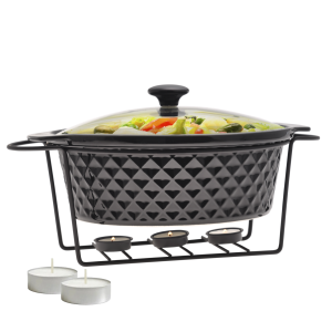 Podgrzewacz naczynie waza ceramiczna z podgrzewaczem 3.5L KAMILLE KM-6427