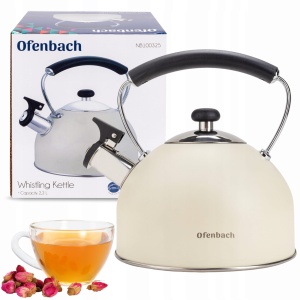 Czajnik imbryk z gwizdkiem 2.2L OFENBACH OB-100325