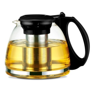 Zaparzacz dzbanek szklany do herbaty ziół kawy duży 1100ml KAMILLE KM-0779M