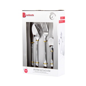 Zestaw sztućców 24 szt. BRUNBESTE BB-5603