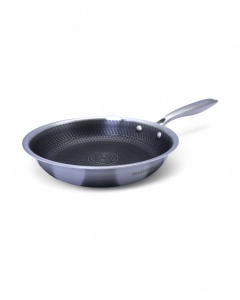 Patelnia stalowa nieprzywierająca z powłoką plaster miodu 22CM indukcja MASTERPAN MP-2331