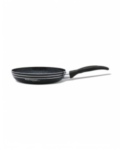 Patelnia nieprzywierająca 22CM plaster miodu indukcja na gaz czarna MASTERPAN MP-2423
