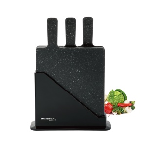 Zestaw desek do krojenia 4-ele warzyw deski kuchenne komplet MASTERPAN MP-6064