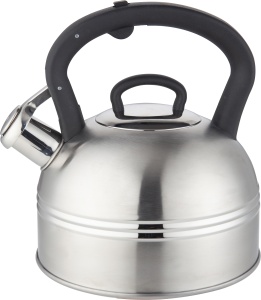 Czajnik na gaz indukcję metalowy z gwizdkiem 2.8L srebrny BLUBERG BBG-2831