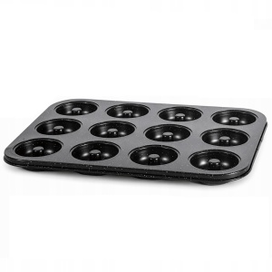 Forma blacha do pieczenia 12 donutów pączków z dziurką metalowa BLUBERG BBG-2005