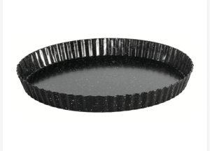 Forma do pieczenia tarty ciasta metalowa karbowana z wyjmowanym dnem 26cm BLUBERG BBG-2043