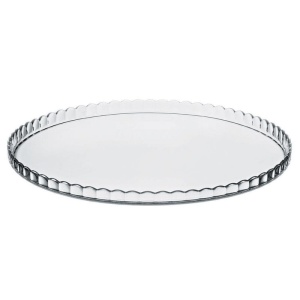 Round Glass Platter Tray 32cm ORION