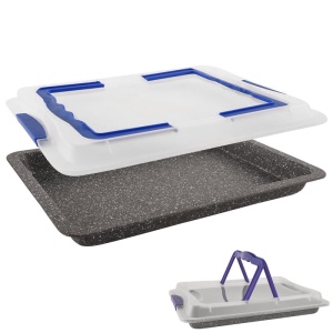 Backblech mit Deckel Grande 42x29cm ORION 123799