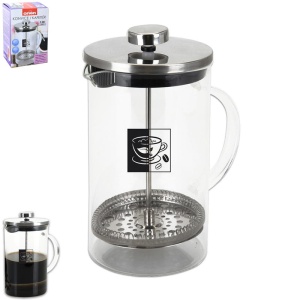 Glass Coffee Tea Maker French Press 1.0l ORION