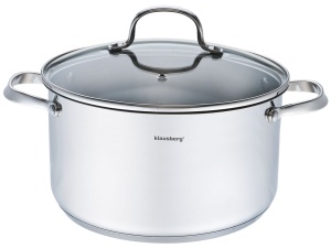 Stainless Steel Pot 5.9L 24 cm KLAUSBERG PREMIUM 18/10 KB-7214