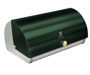 Bread Bin / Breadbox Steel BERLINGER HAUS EMERALD METALLIC LINE BH-6267