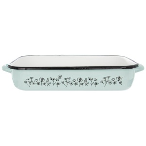 Blau emaillierte Bratpfanne ORION Retro 127019