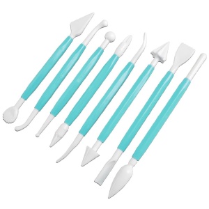 SZPATUŁKI / PATYCZKI DO DEKORACJI CIAST I TORTÓW 8-ele 121178