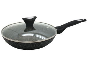 Frying Pan with non-stick Granite coating 30cm KLAUSBERG Marmo Gold [KB-7192]