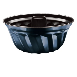 Marble coated Baking Mould Bundt pan with silicone handle Berlinger Haus Burgundy Metallic Line BH-1550