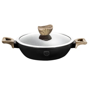 Shallow pot 28cm 3.8L BERLINGER HAUS EBONY MAPLE BH-1738