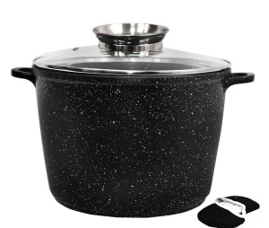 Marble Pot 6.2L / 24cm Non-stick Marble Coating BRUNBESTE BB-1932