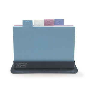 Satz von 4 Schneidebrettern auf einem Ständer MAESTRO MR-1787