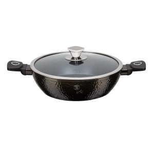 GARNEK NISKI TYTANOWY 28cm 3.8L BERLINGER HAUS PRIMAL GLOSS BH-6577