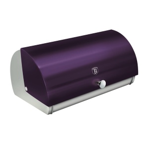 Bread Bin / Breadbox Steel BERLINGER HAUS PURPLE ECLIPSE BH-6825