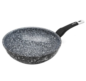 Patelnia wok 24cm marmurowo-ceramiczny ZILNER Stonetec ZL-7901