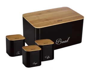 Chlebak w zestawie z 3 pojemnikami KINGHOFF KH-1586