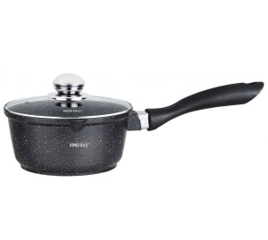 Saucepan Casserole 1.3L 16cm Non-stick Marble Coating KINGHOFF KH-1600