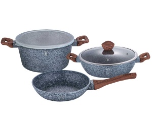 5-piece cookware set 24cm BERLINGER HAUS FOREST LINE BH-7060