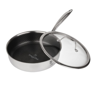 Stainless steel deep frypan 18/10 24cm BERLINGER HAUS ETERNAL COLLECTION BH-7443
