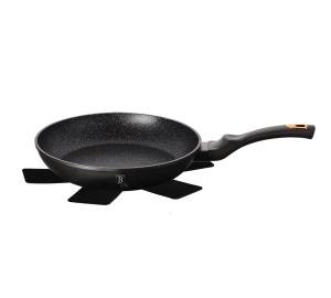Frying Pan with non-stick Granite coating 28cm BERLINGER HAUS BLACK ROSE [BH-1635-N]