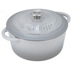 24cm 4.0L Emailliert Gusseisen Töpf KINGHOFF KH-1521