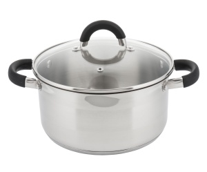 Garnek stalowy 4.0L 22cm KINGHOFF KH-4345