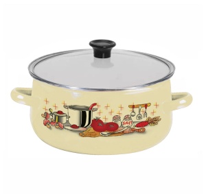 Garnek emaliowany 18cm 2.0L KLAUSBERG KB-7170-18-BG