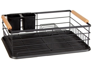 Geschirrtrockner Abtropfgestell Abtropfkorb Geschirrabtropfer Abtropfständer 43 x 32 x 15.5 cm ZILNER ZL-1211