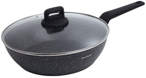 Marble-coated deep frypan 28cm KLAUSBERG KB-7667