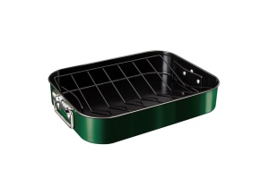 Baking tray with grill 41.5x32cm BERLINGER HAUS Emerald BH-7847