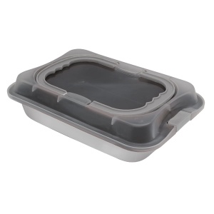 Tin, baking tray with lid 36.5x24.5x5.5cm BERLINGER HAUS Aspen BH-7652