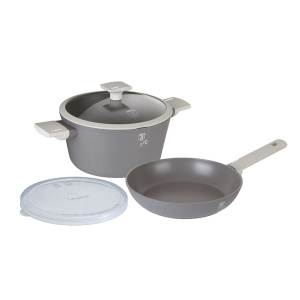 24cm titanium-coated pot and pan set BERLINGER HAUS Aspen BH-7079
