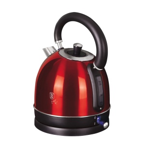Elektrischer Wasserkocher 1.8L, BERLINGER HAUS Burgund BH-9334
