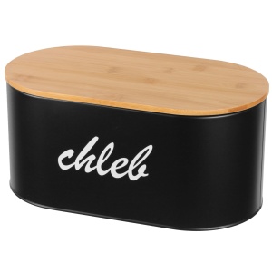 Steel bread bin with cutting board BRUNBESTE BB-2744