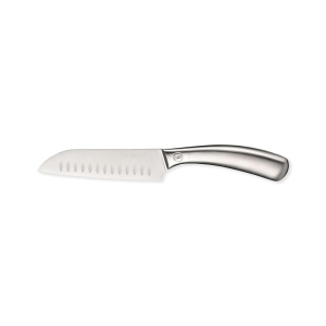 Santoku Messer 12,5 cm Stahl Single Kitchen Maestro MR-1496
